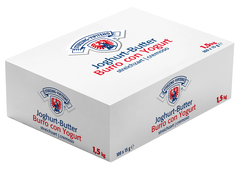 Burro a porzioni Yogurt Vipiteno - 15g x 100