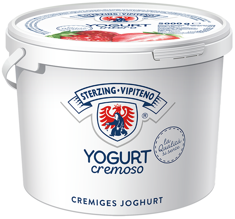 Whole Milk Yoghurt - 5000g - Strawberry