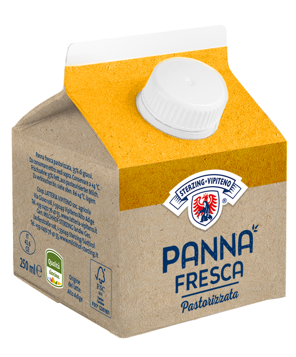 Fresh pasteurised cream 'Vipiteno' - 250ml