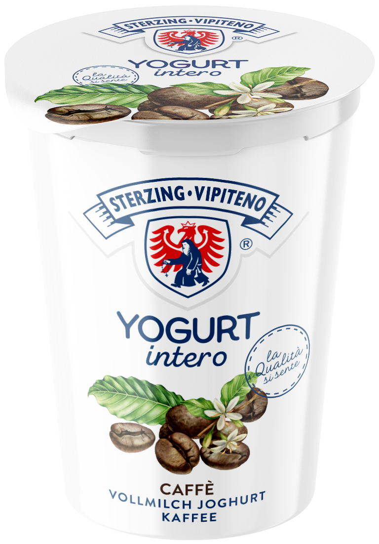 Whole milk yoghurt - 500g - Coffee
