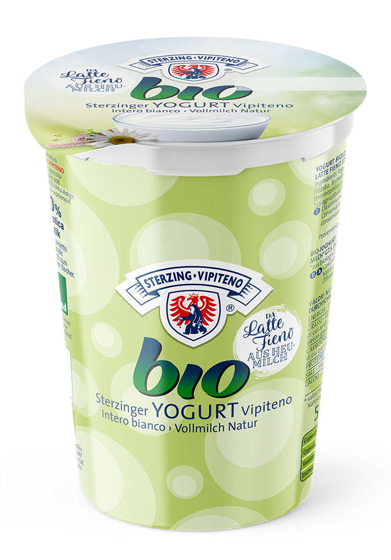 Organic whole milk yoghurt from haymilk TSG - 500g - natural