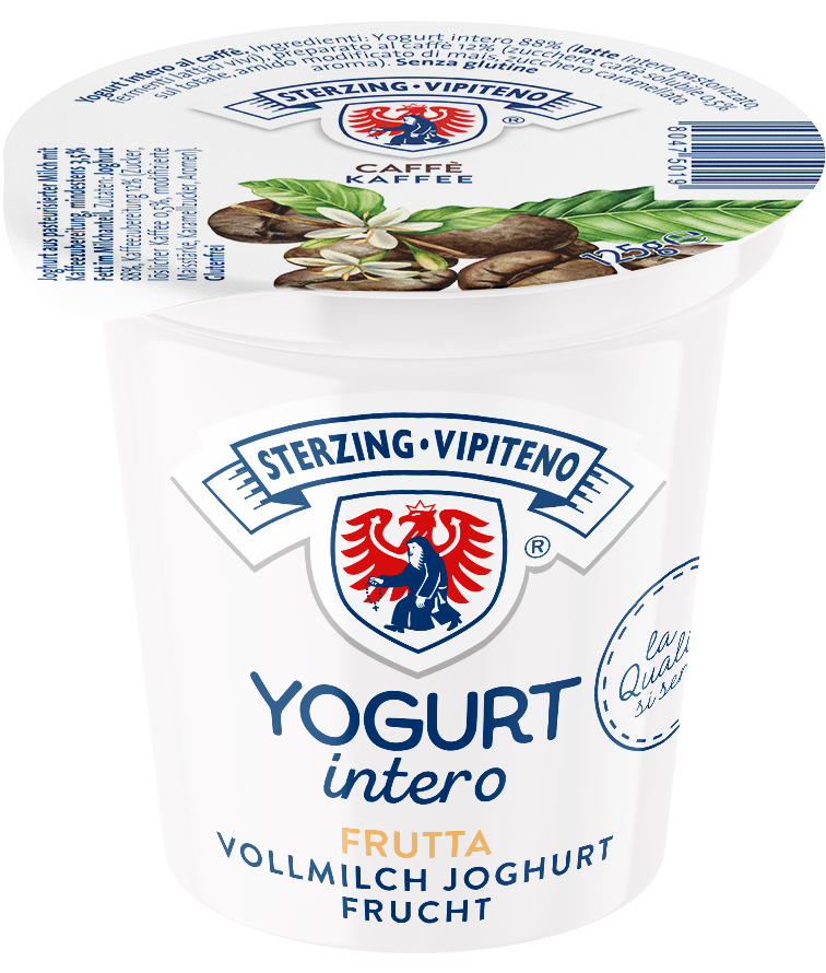 Whole milk yoghurt - 125g - Coffee