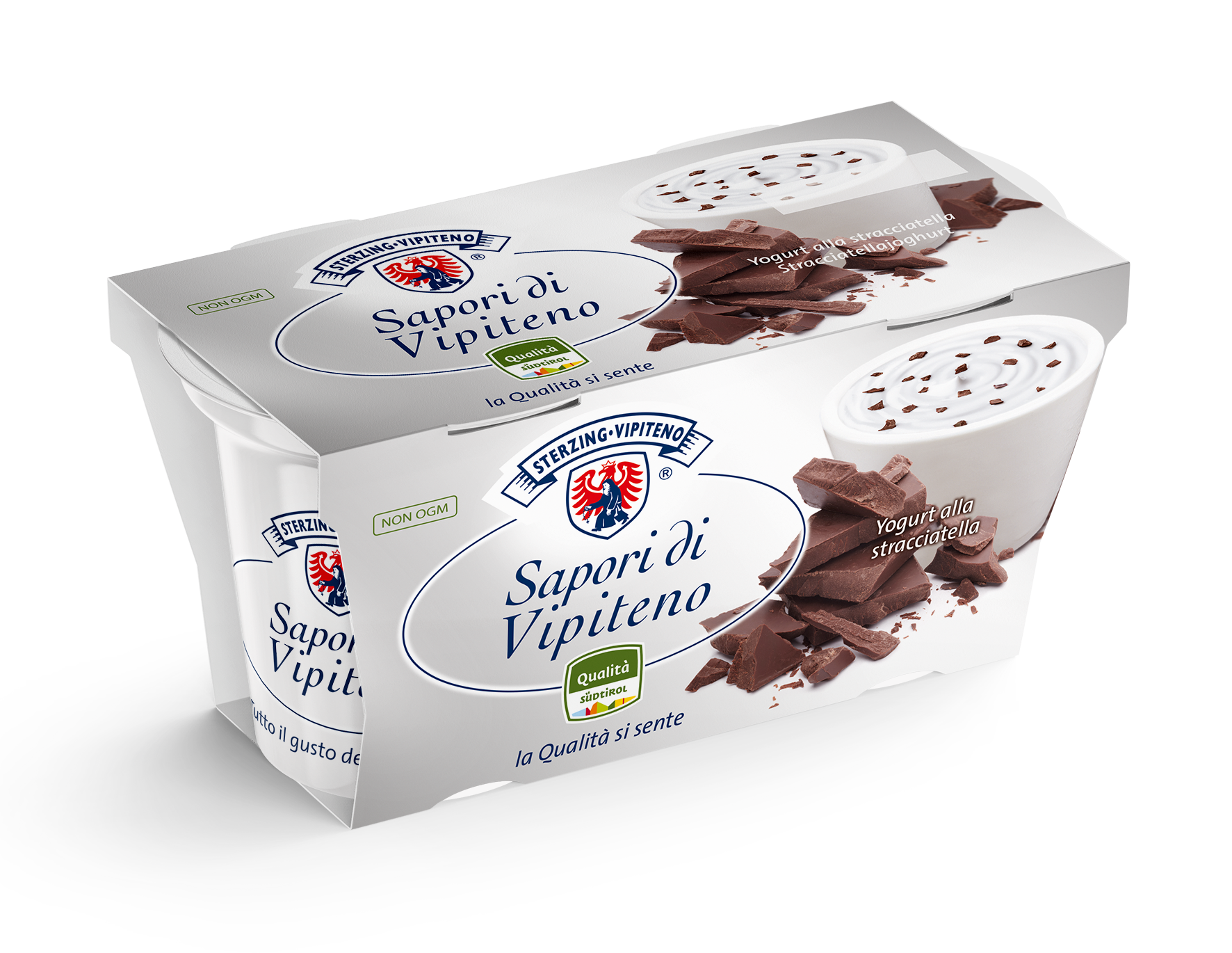 Whole Milk Yoghurt 'Sapori di Vipiteno' - 125g x 2 - Stracciatella