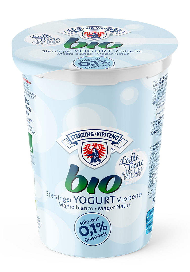 Organic skimmed yogurt from haymilk TSG - 500g - natural