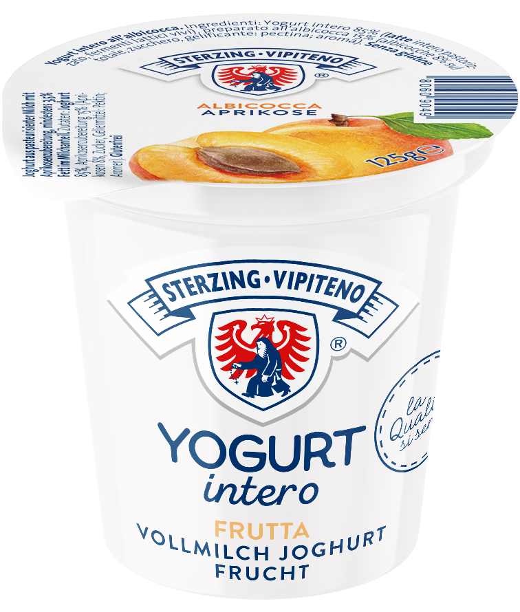 Whole milk yoghurt - 125g - Apricot