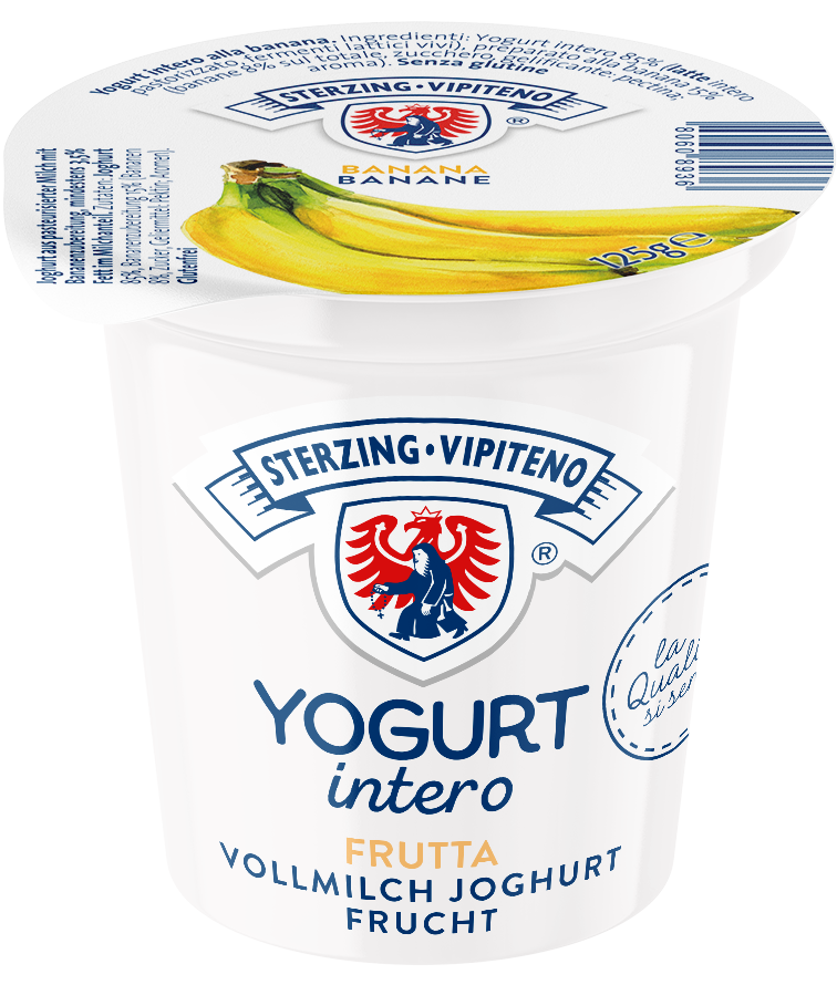 Whole milk yoghurt - 125g - Banana