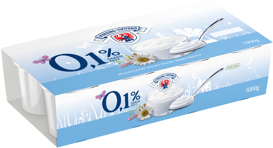 Yogurt Magro - 125g x 8 - Bianco