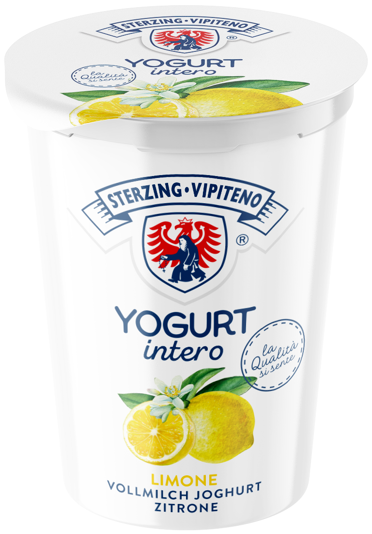 Whole milk yoghurt - 500g - Lemon