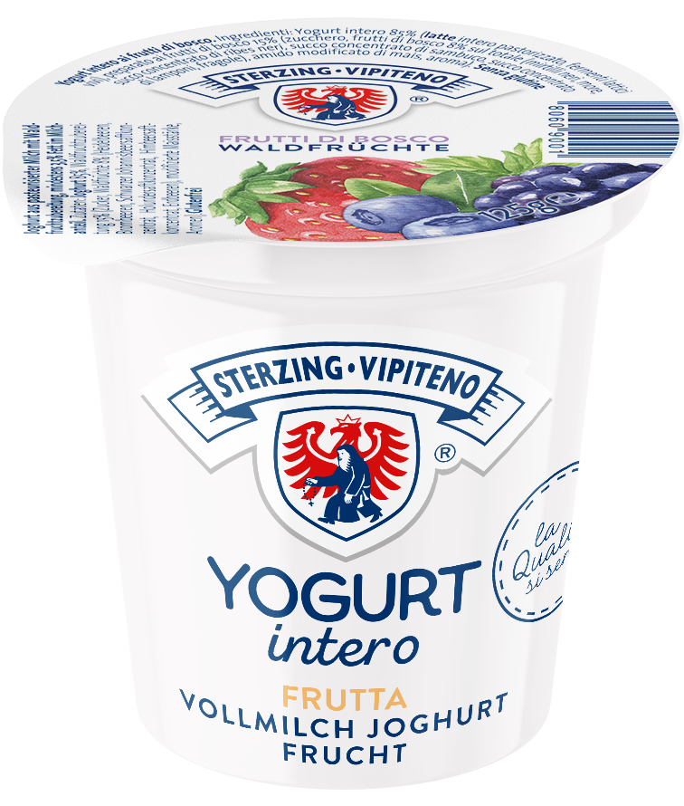 Whole milk yoghurt - 125g - Wild berries