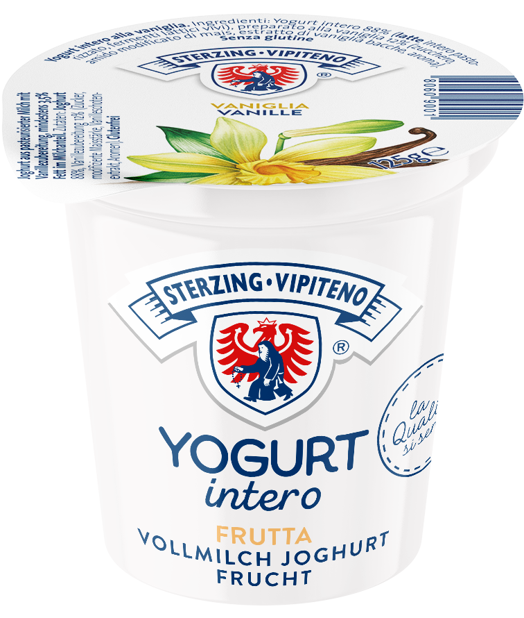 Whole milk yoghurt - 125g - Vanilla