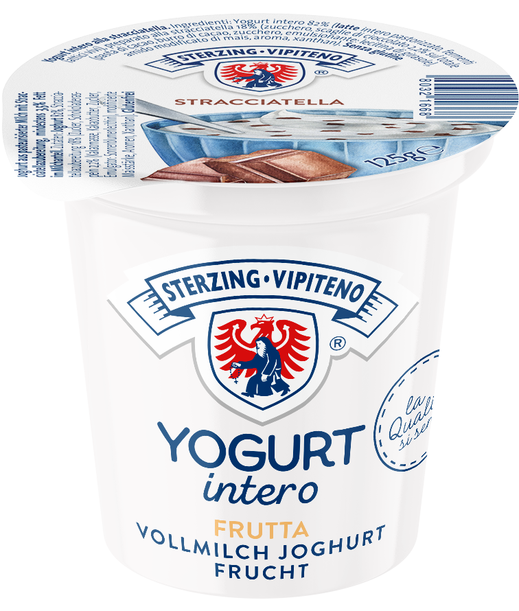 Whole milk yoghurt - 125g - Stracciatella