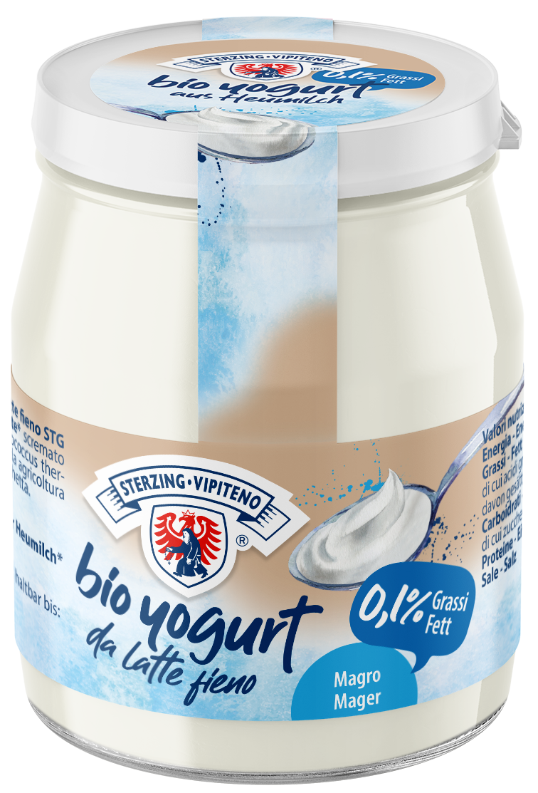 Organic skimmed haymilk yogurt TSG - 150g - natural