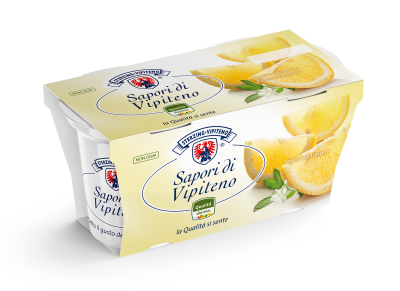 Yogurt intero Sapori di Vipiteno - 125g x 2 - Gusto limone