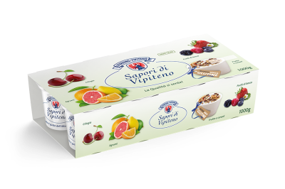Yogurt Sapori di Vipiteno - 125g x 8 - ciliegia | frutti di bosco | agrumi | frutta e cereali