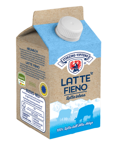 Latte fresco Fieno Vipiteno intero pastorizzato - 1/2 lt